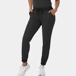 Scrub Joy Black Joggers